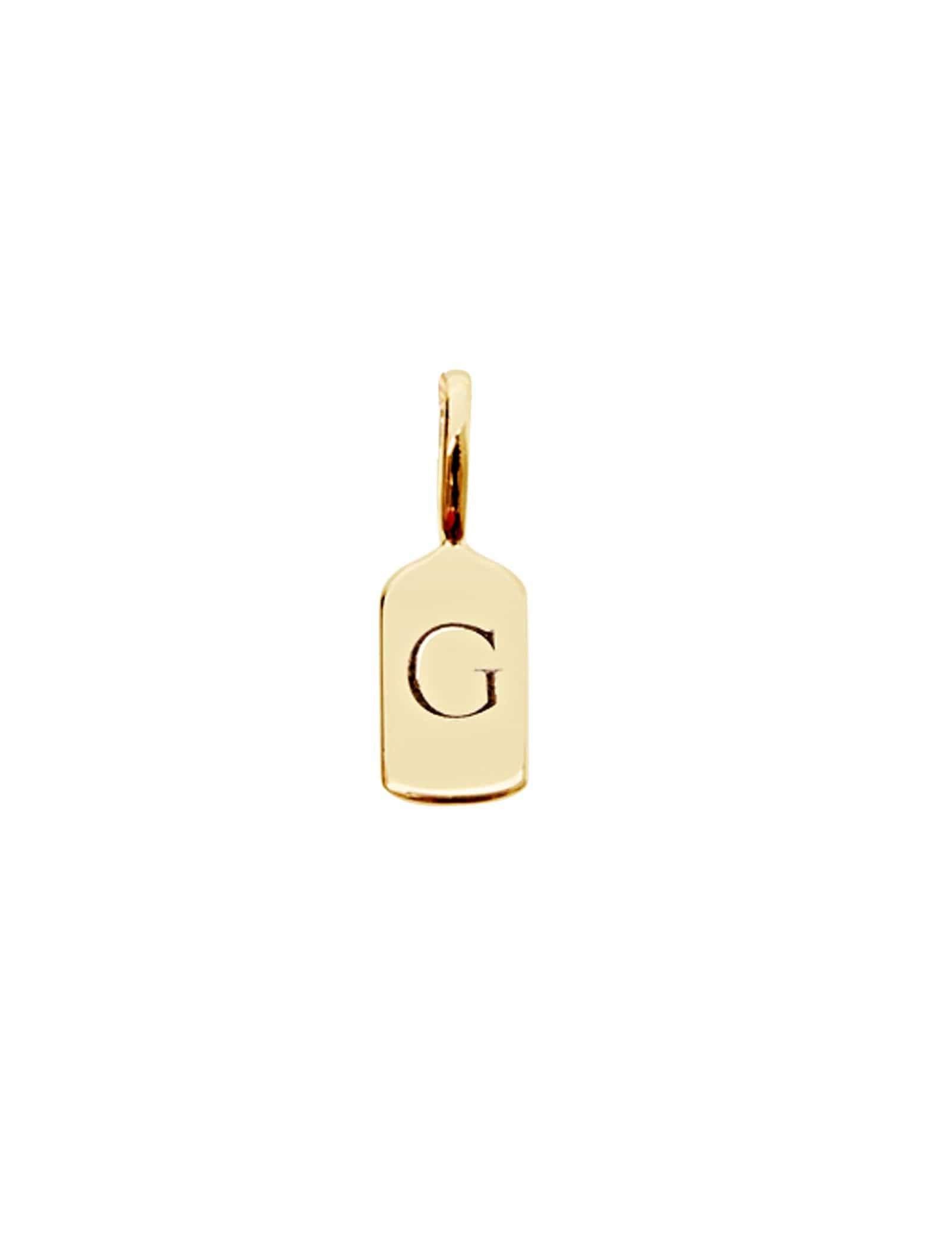 Picture of Luna Rae Yellow Gold Letter G