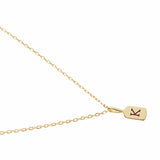 Picture of Luna Rae Yellow Gold Letter K