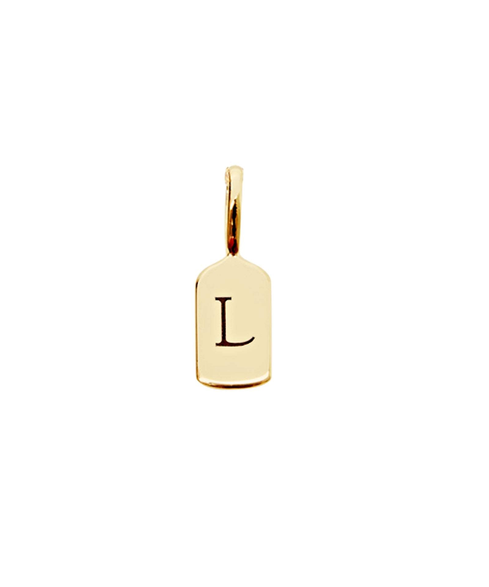 Picture of Luna Rae Yellow Gold Letter L