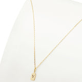 Picture of Luna Rae Yellow Gold Letter Y