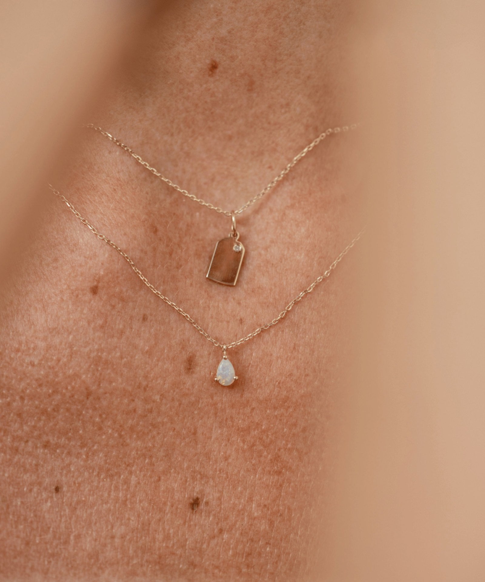 Picture of Luna Rae Solid 9k Gold Luminous Necklace
