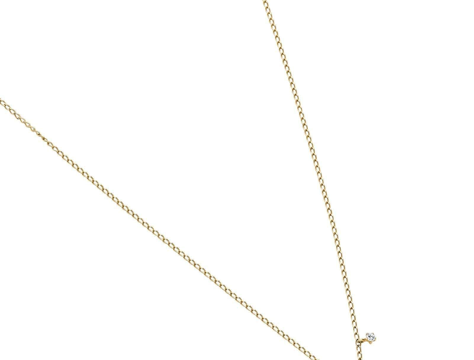 Picture of Luna Rae Solid 9k Gold Luna Necklace