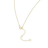 Picture of Luna Rae Solid 9k Gold Luna Necklace