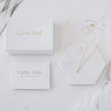 Picture of Luna Rae Solid 9k Gold Luna Necklace