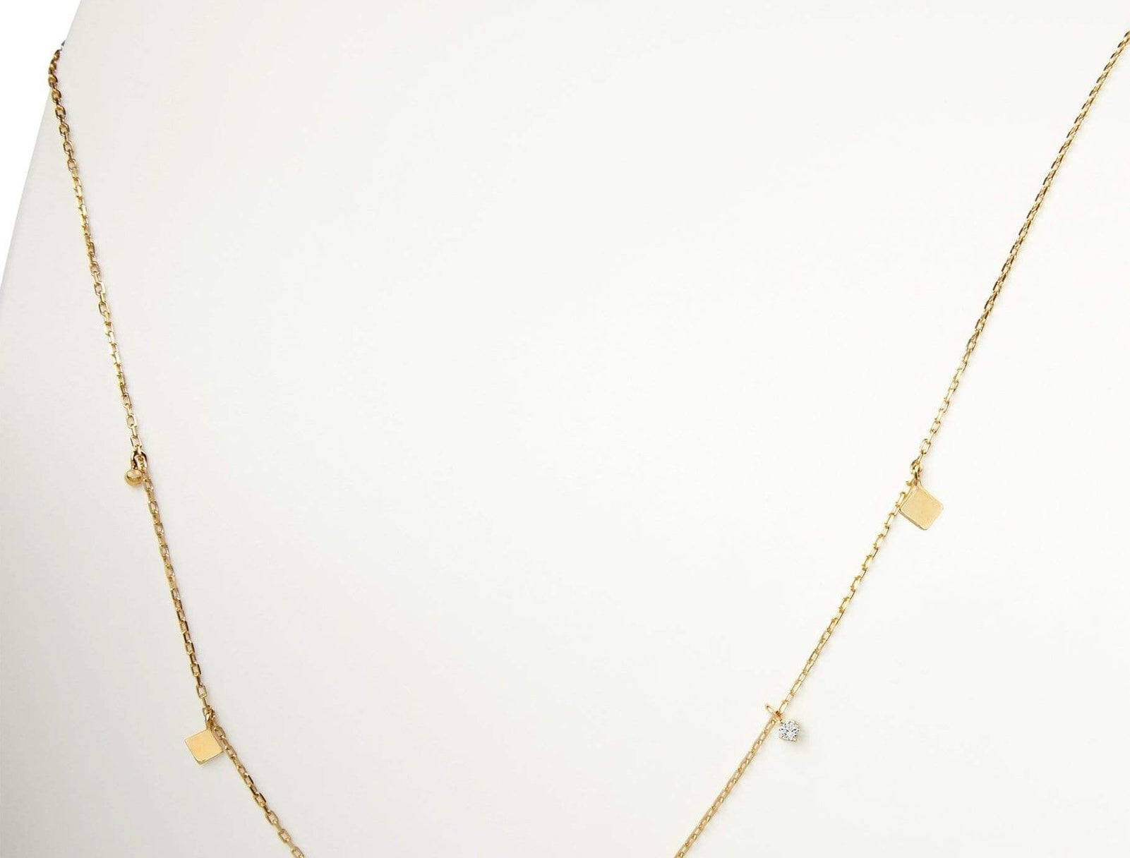 Picture of Luna Rae Solid 9k Gold Mirrored Stars Necklace