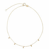 Picture of Luna Rae Solid 9k Gold Moondust Anklet