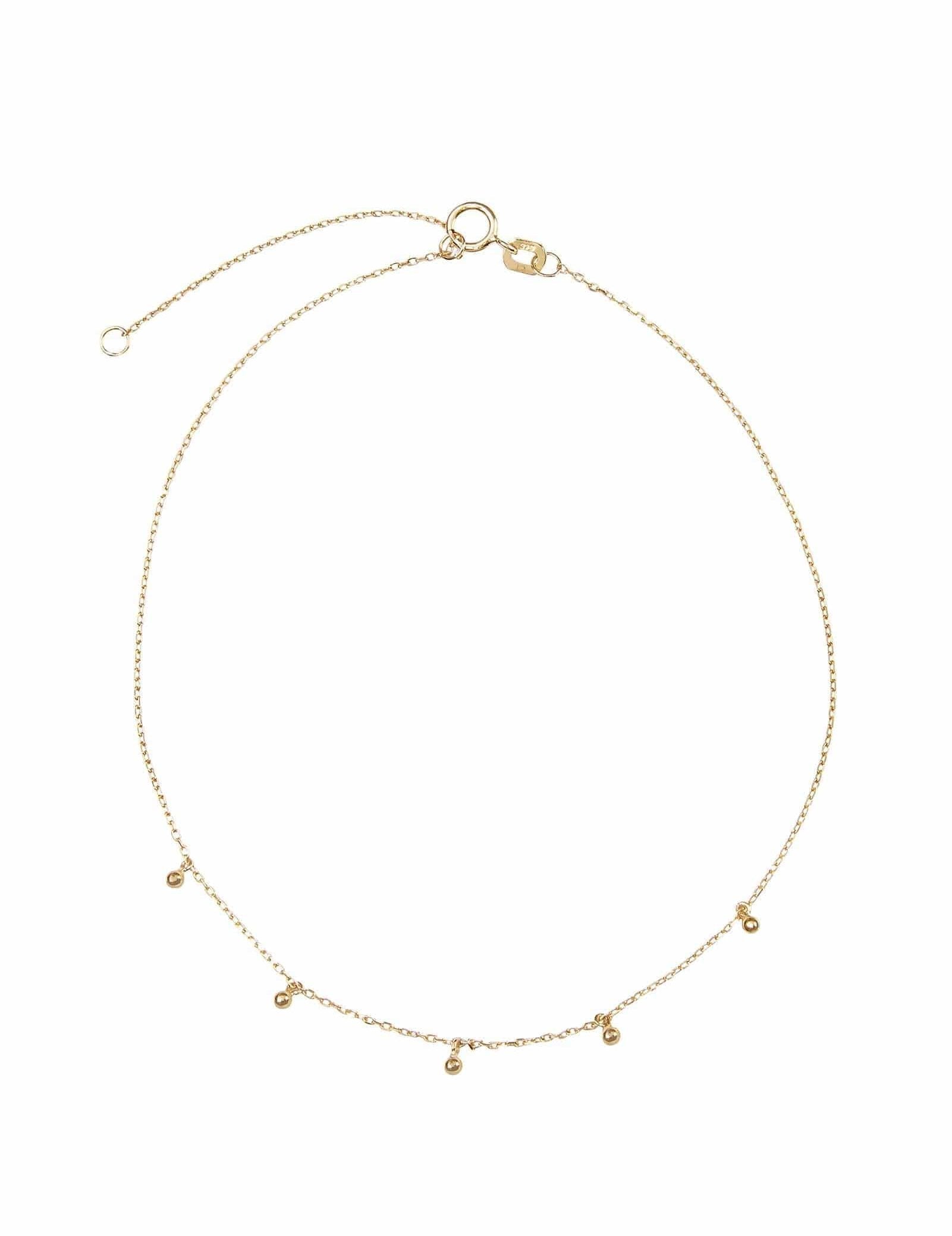 Picture of Luna Rae Solid 9k Gold Moondust Anklet