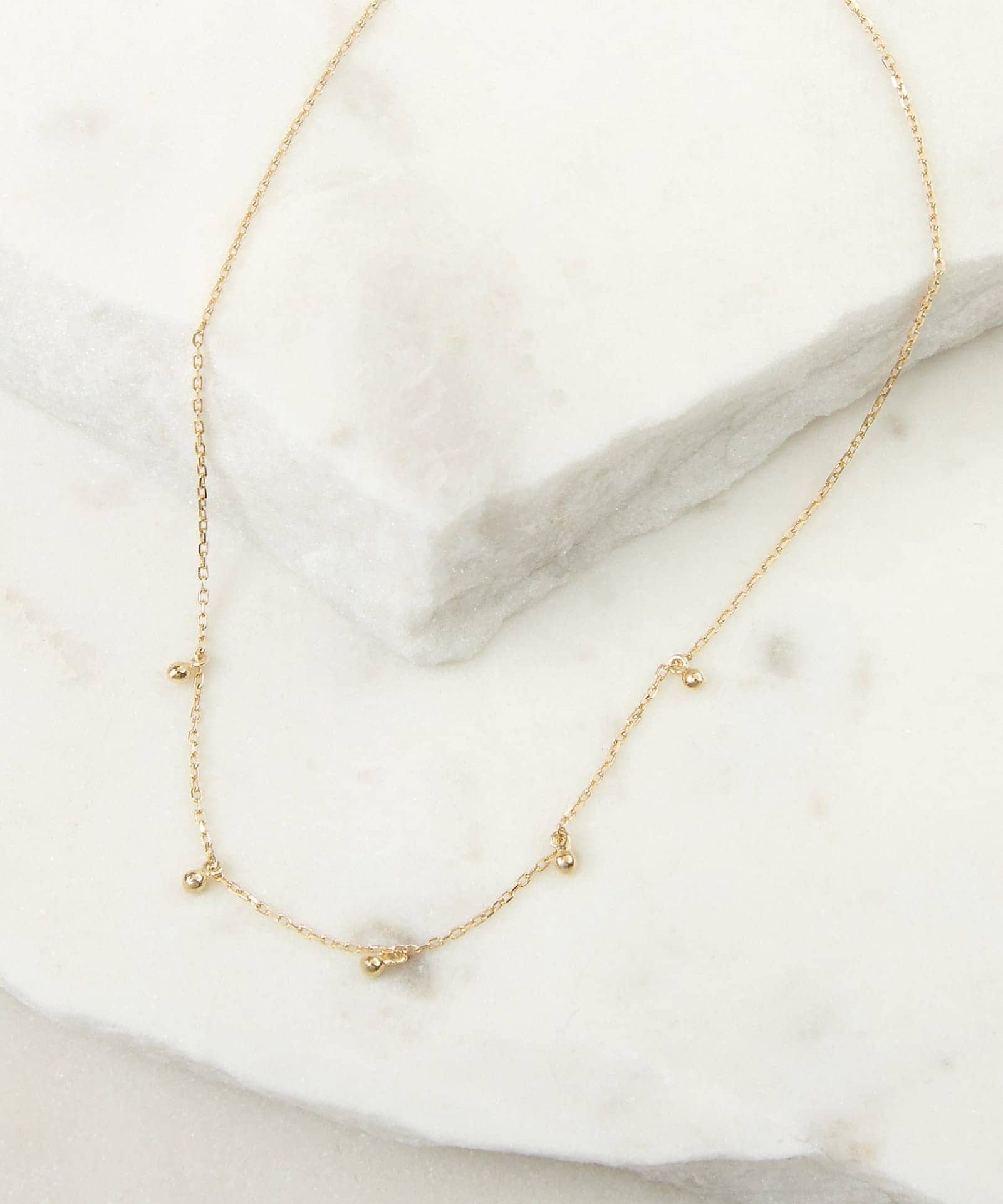 Picture of Luna Rae Solid 9k Gold Moondust Anklet