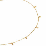 Picture of Luna Rae Solid 9k Gold Moondust Anklet