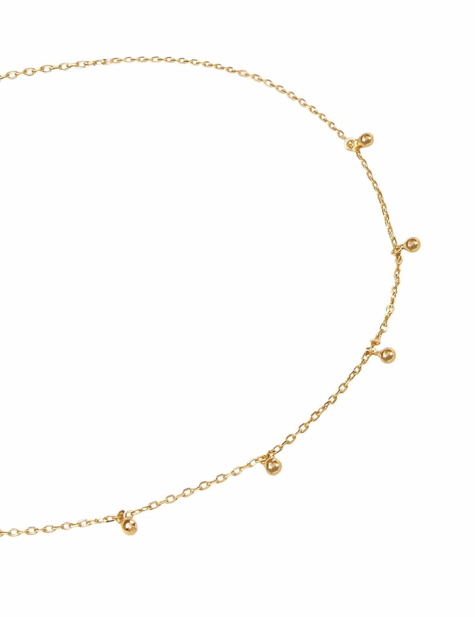 Picture of Luna Rae Solid 9k Gold Moondust Anklet