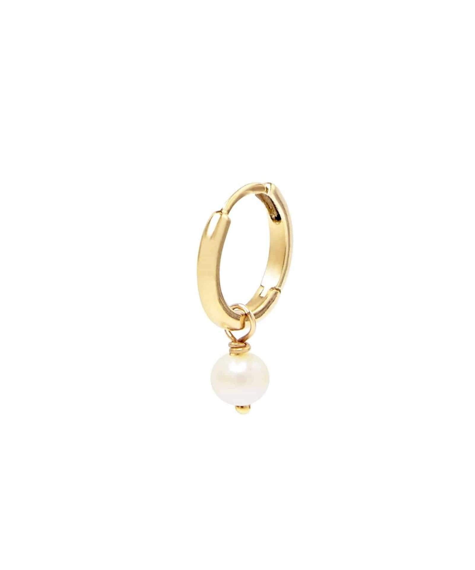 Picture of Luna Rae Solid 9k Gold Moonglade Huggies