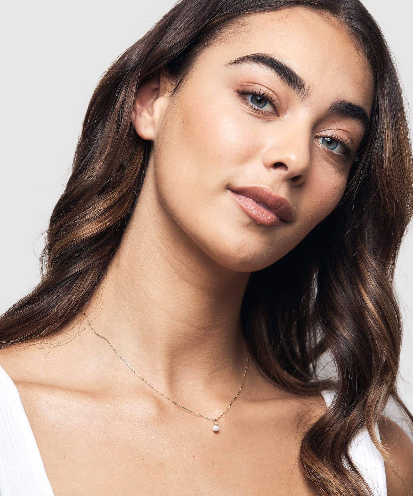 Picture of Luna Rae Solid 9k Gold Moonglade Necklace