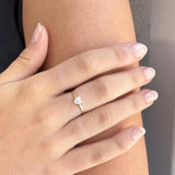 Opal Heart Ring
