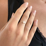 Opal Heart Ring