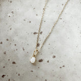 Picture of Luna Rae Solid 9k Gold Opal Necklace