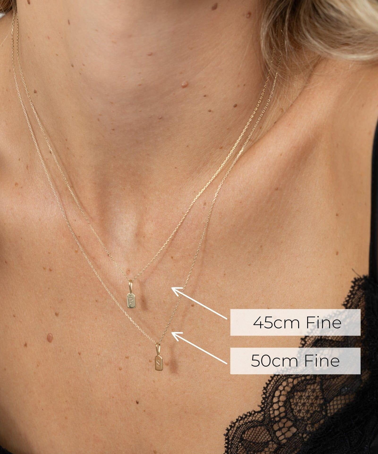 Picture of Luna Rae Solid 9k Gold Opal Necklace