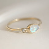 Picture of Luna Rae Solid 9k Gold Higher Love Ring