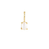 Yellow Gold Birthstone Pendant