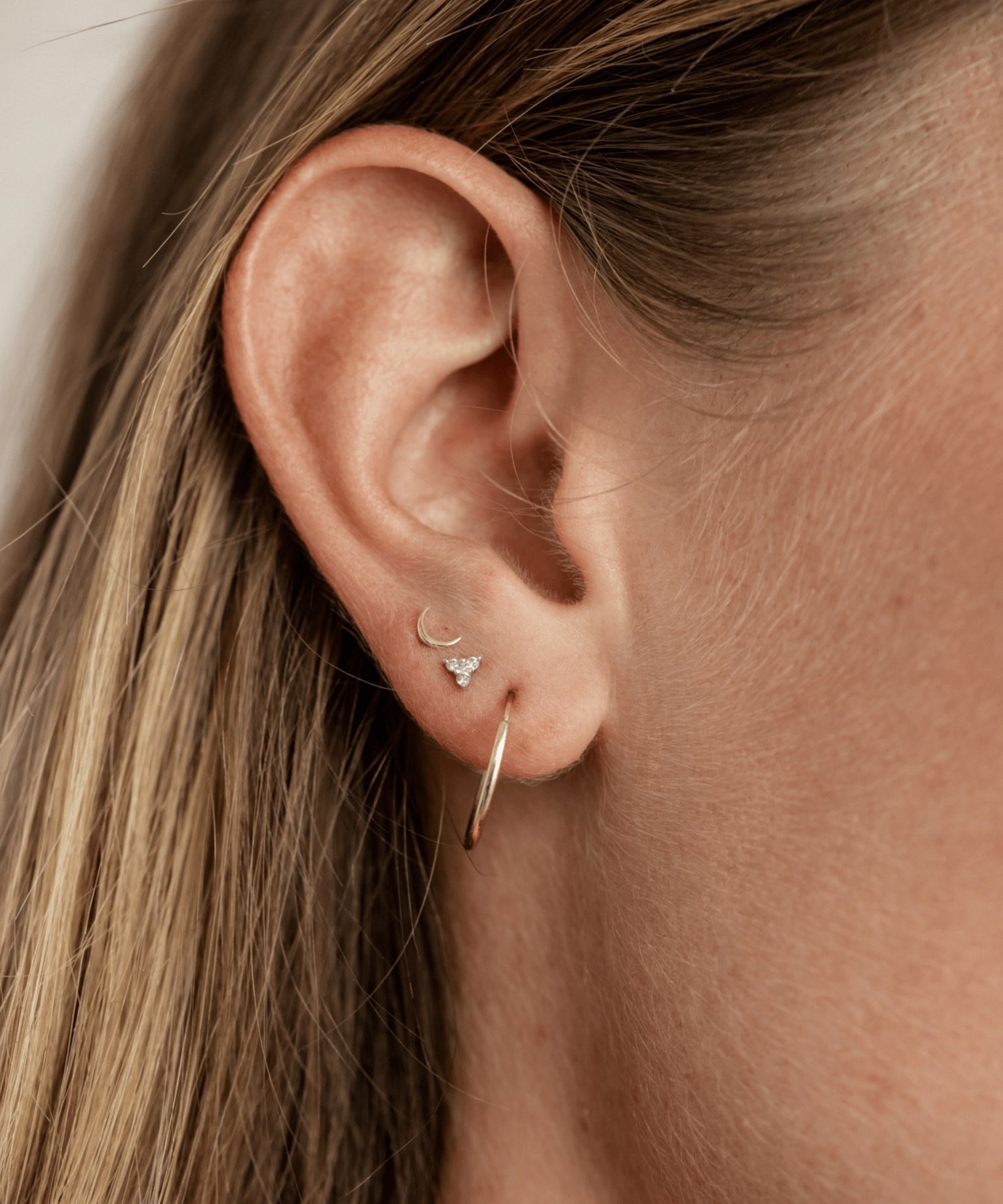Picture of Luna Rae Solid 9k Gold Radiance Sleepers
