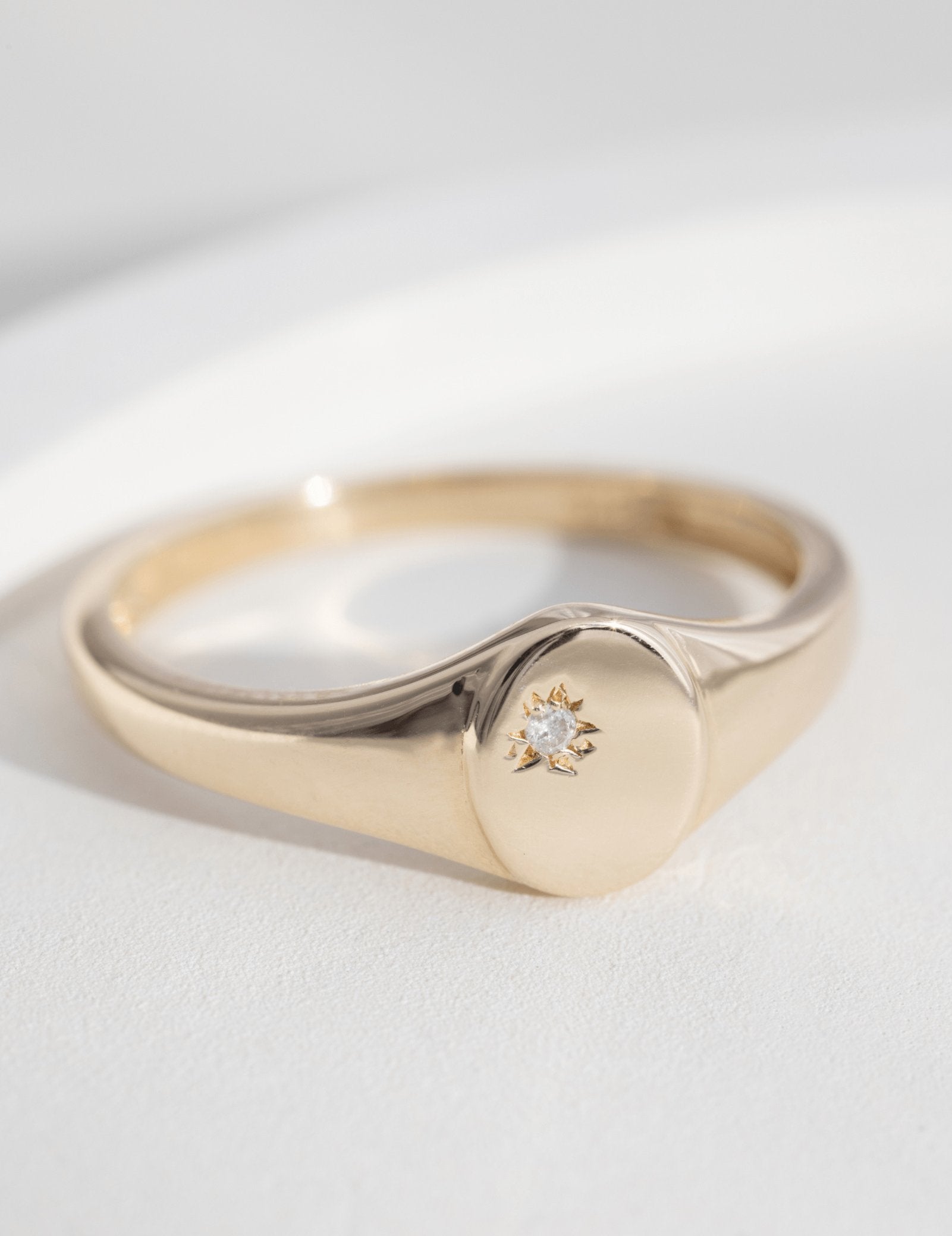 Picture of Luna Rae Solid 9k Gold Rhia Ring