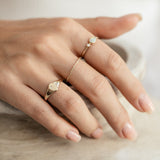 Picture of Luna Rae Solid 9k Gold Rhia Ring