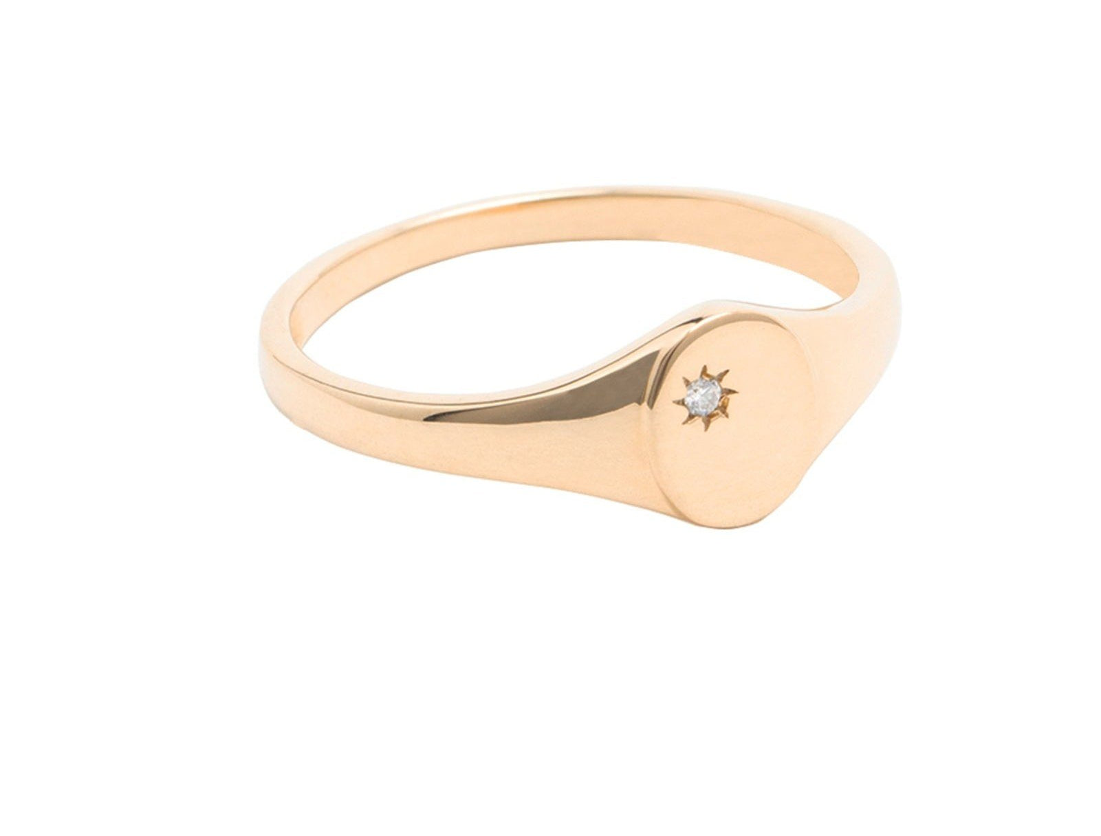 Picture of Luna Rae Solid 9k Gold Rhia Ring