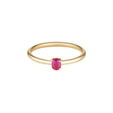 Yellow Gold Birthstone Ring