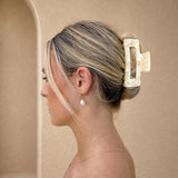 Sculpt Hair Claw Ivory Set