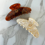 Signature Hair Claw Two Tone Duo Set