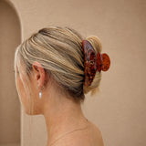 Signature Hair Claw Two Tone Duo Set
