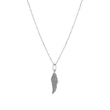 Silver Angel Wing Necklace