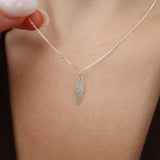 Silver Angel Wing Necklace