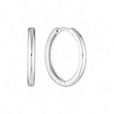 Sterling Silver Classic Hoops Large