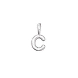 Sterling Silver Bubble Letter Pendant