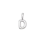 Sterling Silver Bubble Letter Pendant