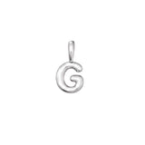 Sterling Silver Bubble Letter Pendant