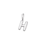 Sterling Silver Bubble Letter Pendant