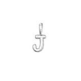 Sterling Silver Bubble Letter Pendant