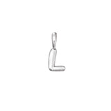 Sterling Silver Bubble Letter Pendant