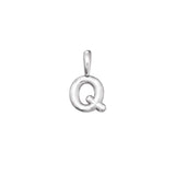 Sterling Silver Bubble Letter Pendant