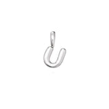 Sterling Silver Bubble Letter Pendant