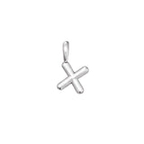 Sterling Silver Bubble Letter Pendant