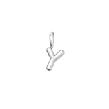 Sterling Silver Bubble Letter Pendant