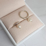 Sterling Silver Isla Pearl Earrings