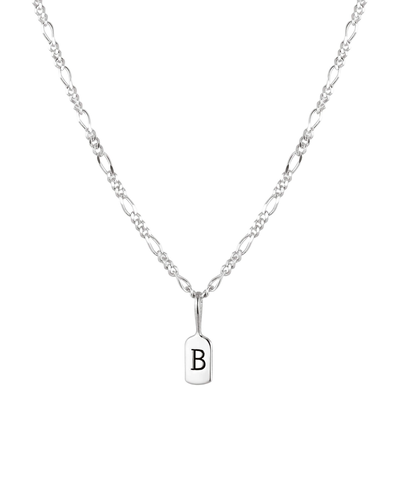 Silver Letter B