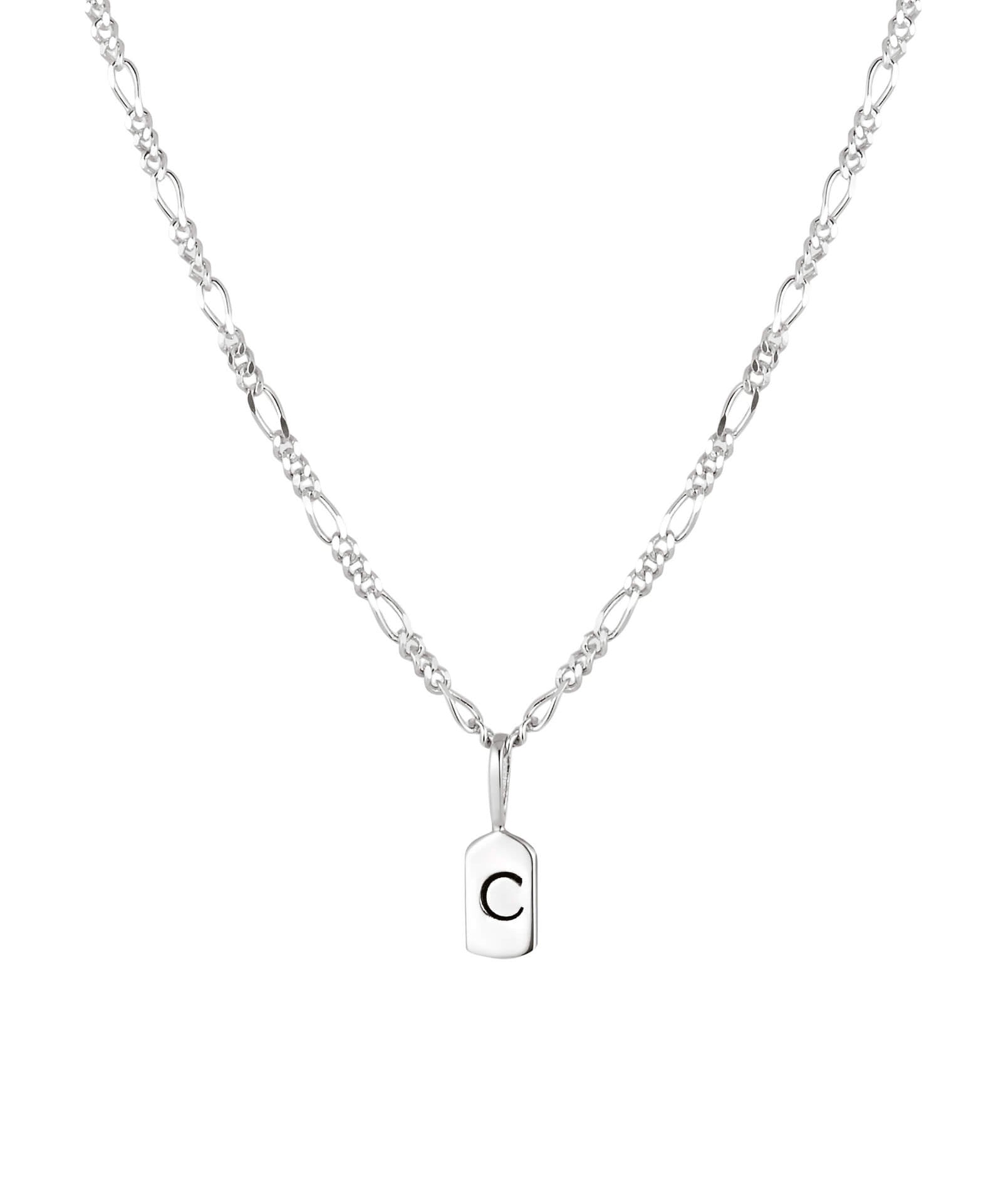 Silver Letter C