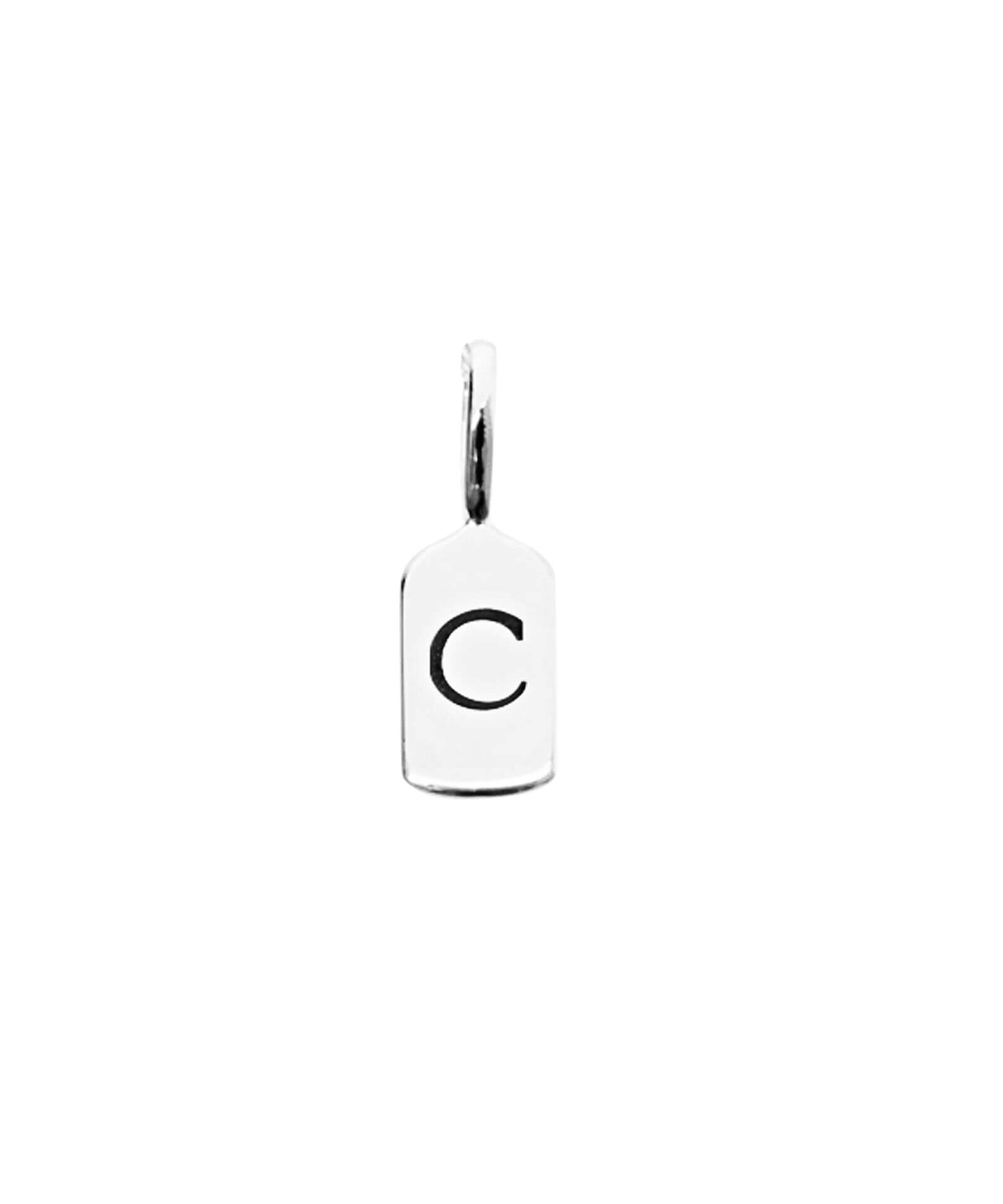 Silver Letter C