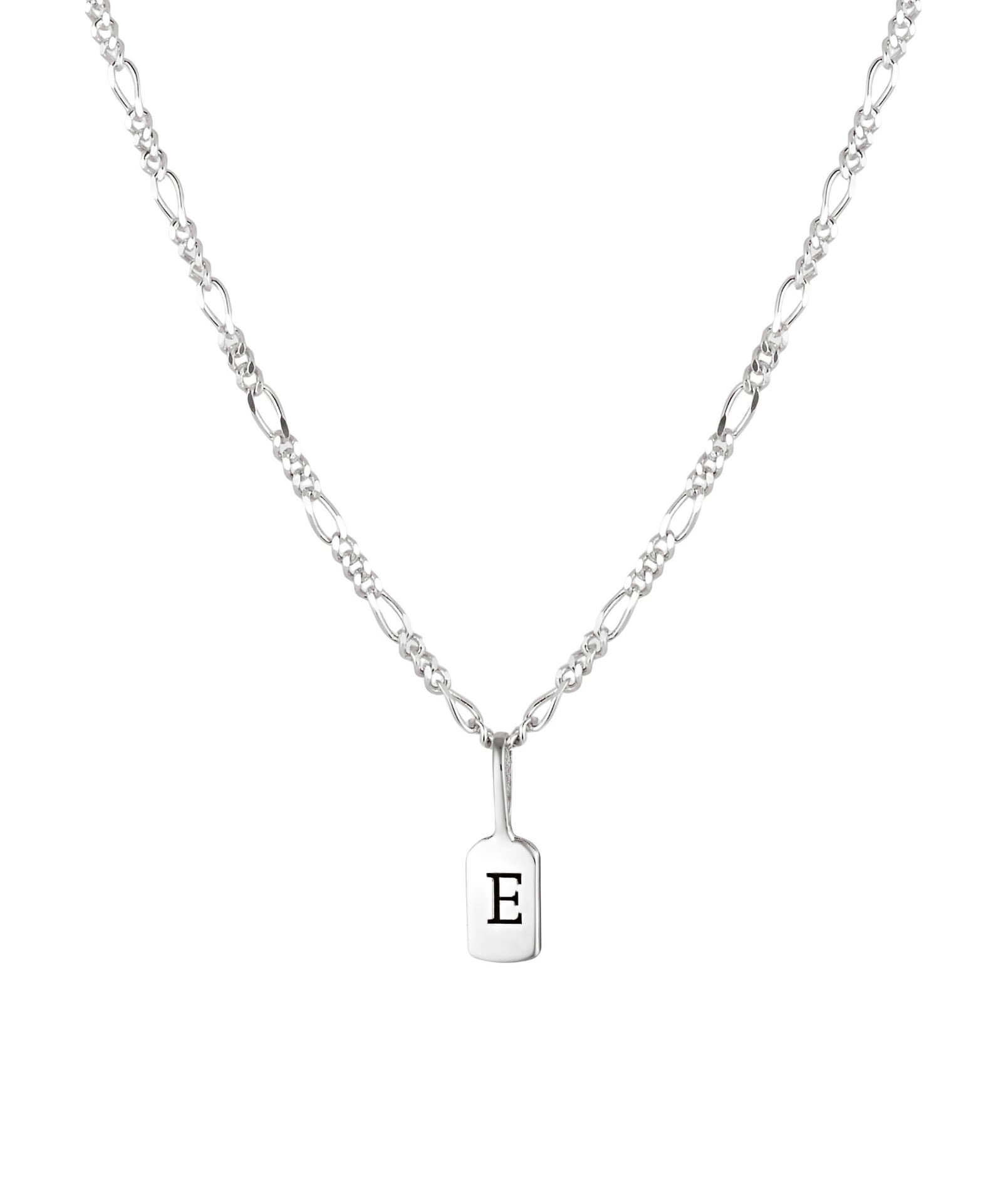 Silver Letter E