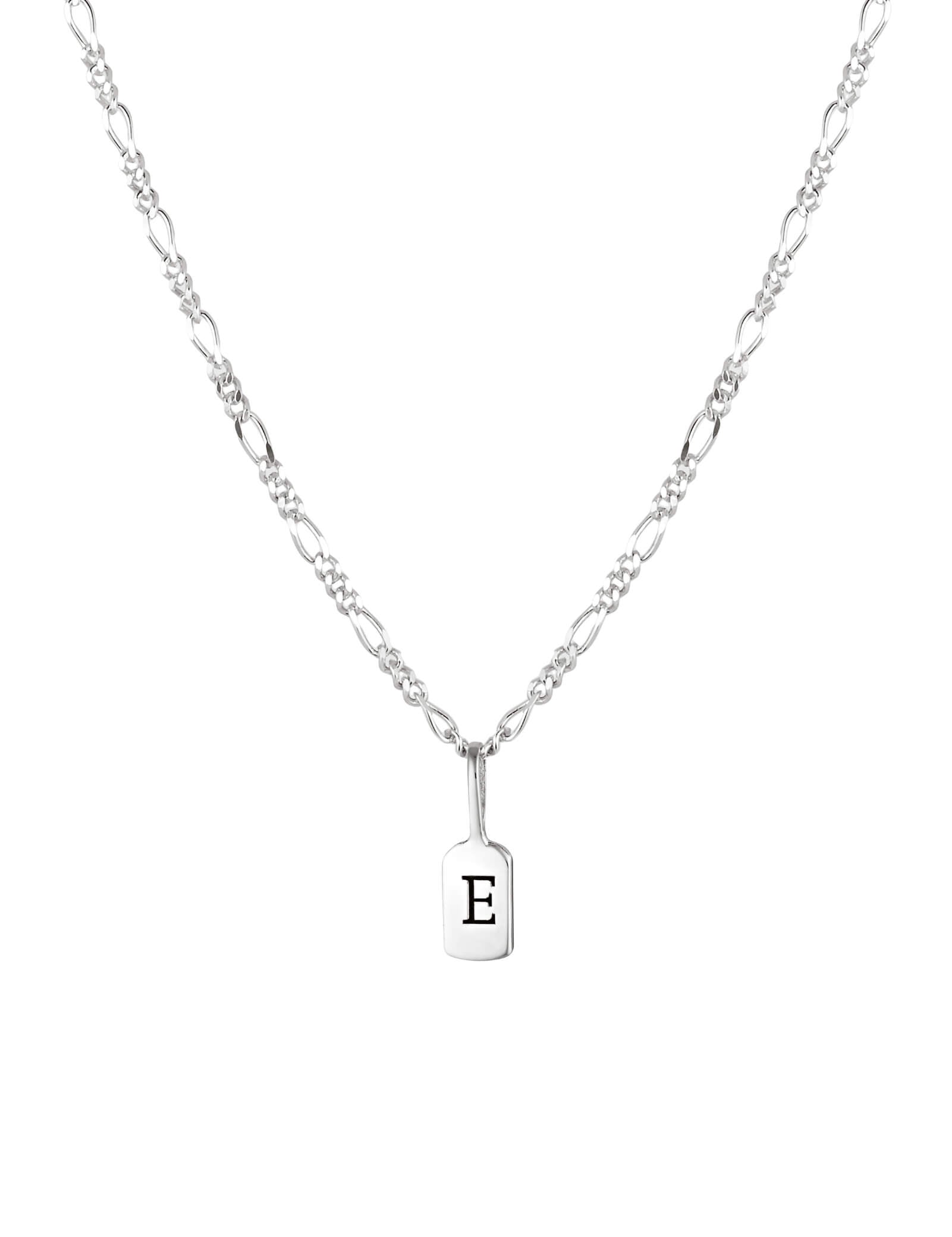 Silver Letter E