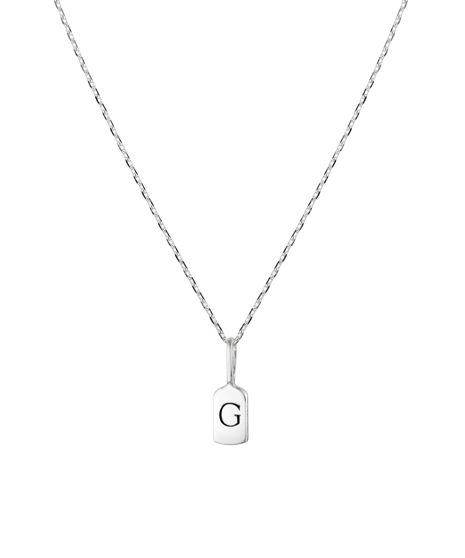 Silver Letter G